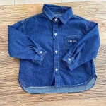 【80-150cm】 ビッグ襟 ワンピース  or デニム シャツ - 画像 (13)
