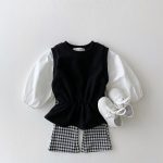 【73-120cm】きれいめ 韓国風 女の子 フレアパンツ - 画像 (3)