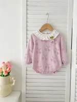 【66-100cm】ロンパース チェリー柄 おしゃれ 人気 ベビー服 - 画像 (7)