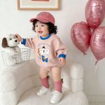 【66-90cm】ロンパース ゾウ柄 長袖 可愛い 人気 赤ちゃん - 画像 (4)