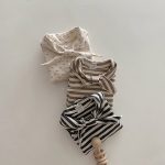 【66-90cm】ロンパース セーラーカラー 肌に優しい ベビー服 - 画像 (4)
