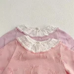 【66-100cm】ロンパース チェリー柄 おしゃれ 人気 ベビー服 - 画像 (4)
