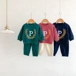 【66-100cm】二点セット Pロゴ カラフル セットアップ - 画像 (3)