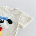 【73-120cm】ＴシャツORボーダー柄 パンツ 可愛い ドッグロゴ 人気 - 画像 (14)