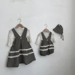 【65-90cm】ロンパース ボンネット付き シンプル 定番 ベビー服 - 画像 (6)