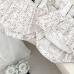 【66-90cm】ロンパース 蝶結び付き フリル おしゃれ 赤ちゃん - 画像 (13)