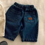 【73-100cm】パンツ ベーシック コーデュロイ カジュアル 履きやすい ボトムス - 画像 (7)