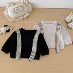 【73-100cm】セットアップ ショール風 スウェット&ボトムス - 画像 (6)
