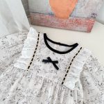 【66-90cm】ロンパース 蝶結び付き フリル おしゃれ 赤ちゃん - 画像 (10)