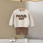 【73-110cm】セットアップ スウェット&パンツ カジュアル 二点セット - 画像 (9)