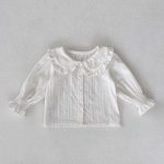 【66-100cm】二点セット ホワイト ブラウス&花柄 ブルマ セットアップ - 画像 (9)