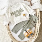 【73-110cm】セットアップ スウェット&パンツ カジュアル 二点セット - 画像 (5)