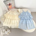 【73-120cm】ベビー 女の子 セットアップ おしゃれ 可愛い