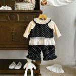 【73-120cm】ベビー 女の子 トップス/セットアップ おしゃれ フリルデザイン - 画像 (3)