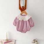 【66-90cm】ベビー 女の子 ロンパース おしゃれ ガーリー - 画像 (3)
