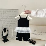 【73-120cm】ベビー 女の子 セットアップ キャミソール&ショートパンツ - 画像 (5)