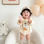 【66-90cm】ロンパース ゾウ柄 長袖 可愛い 人気 赤ちゃん - 画像 (11)