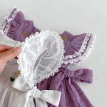 【73-110cm】ワンピース フラワー柄 フリル おしゃれ 女の子 - 画像 (19)
