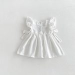 【73-110cm】ワンピース フラワー柄 フリル おしゃれ 女の子 - 画像 (7)