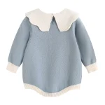 【66-90cm】ロンパース 丸襟 チューリップ 可愛い ベビー服 - 画像 (13)