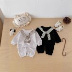 【73-100cm】セットアップ ショール風 スウェット&ボトムス - 画像 (13)