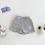 【73-120cm】ＴシャツORボーダー柄 パンツ 可愛い ドッグロゴ 人気 - 画像 (5)