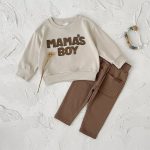 【73-110cm】セットアップ スウェット&パンツ カジュアル 二点セット - 画像 (16)