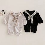 【73-100cm】セットアップ ショール風 スウェット&ボトムス