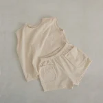 【73-100cm】ベビー セットアップ 韓国風 シンプル - 画像 (3)