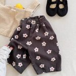 【80-120cm】ベビー パンツ 花柄 ゆったり 履きやすい - 画像 (5)