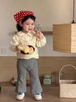 【73-110cm】ベビー女の子 スウィート ベスト/トップス/パンツ - 画像 (3)