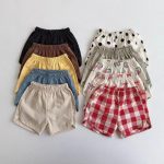 【73-110cm】ベビー ショートパンツ カラバリ豊富 通気性抜群 - 画像 (4)