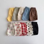 【73-110cm】ベビー ショートパンツ カラバリ豊富 通気性抜群 - 画像 (3)