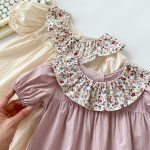 【66-90cm】ベビー 女の子 半袖 ロンパース おしゃれ スウィート - 画像 (8)