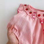 【66-90cm】ベビー 女の子 ロンパース おしゃれ イチゴ柄 - 画像 (11)