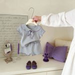【73-120cm】ベビー 女の子 セットアップ フリルデザイン - 画像 (5)