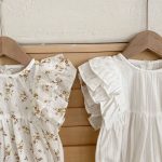 【66-90cm】ベビー 女の子 ロンパース おしゃれ フリルデザイン - 画像 (6)
