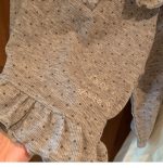 【80-120cm】女の子 トップス 丸襟 ドット柄 肌触り良い - 画像 (7)