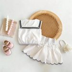 【73-120cm】ベビー女の子 セットアップ ノースリーブ スウィート - 画像 (6)