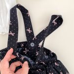 【66-100cm】ベビー シャツ/ロンパース おしゃれ リボン付き - 画像 (8)