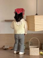 【73-110cm】ベビー女の子 スウィート ベスト/トップス/パンツ - 画像 (5)