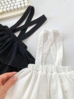 【66-100cm】ベビー ジャンパースカート おしゃれ フリルデザイン - 画像 (7)