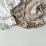 【80-130cm】ベビー セットアップ 無地 シンプル - 画像 (7)