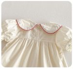 【73-100cm】ベビー 女の子 半袖シャツ/ショートパンツ リボン付き - 画像 (11)