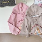 【90-150cm】女の子 セットアップ ウサギ柄 カジュアル - 画像 (10)