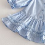 【73-120cm】ベビー 女の子 シャツワンピース おしゃれ シンプル - 画像 (10)