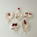 【GOODS】帽子 ベビー 韓国風 蝶結び