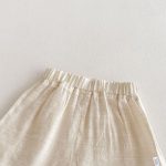 【73-100cm】セットアップ トップス&ショートパンツ 無地 ノースリーブ - 画像 (11)