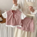 【73-100cm】セットアップ ベビー 男の子 ワークテイスト - 画像 (4)