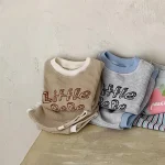 【66-90cm】セットアップ ベビー 韓国風 英字 お出かけに - 画像 (4)